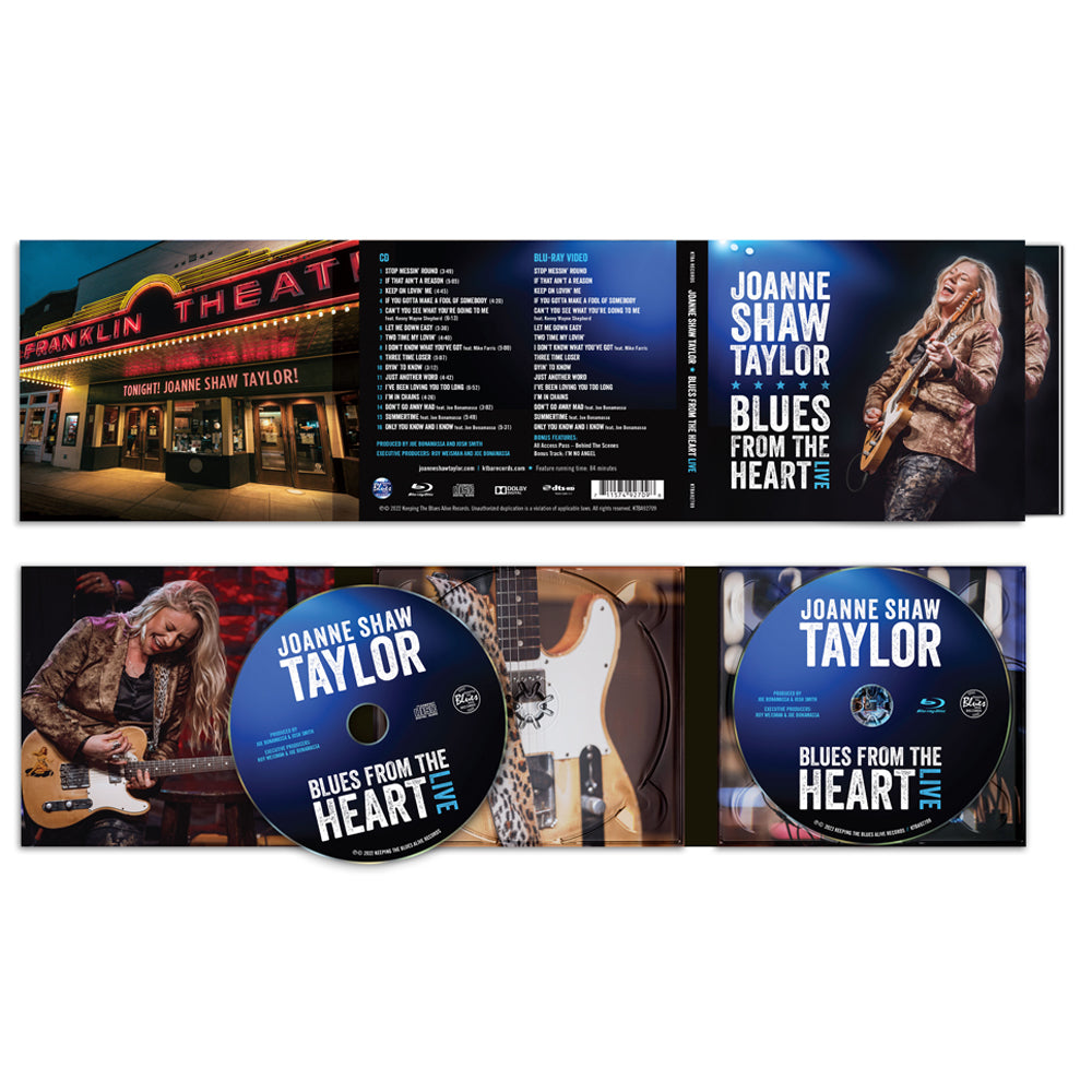 Joanne Shaw Taylor: Blues From The Heart Live (CD/Blu-ray) (Released: 2022)