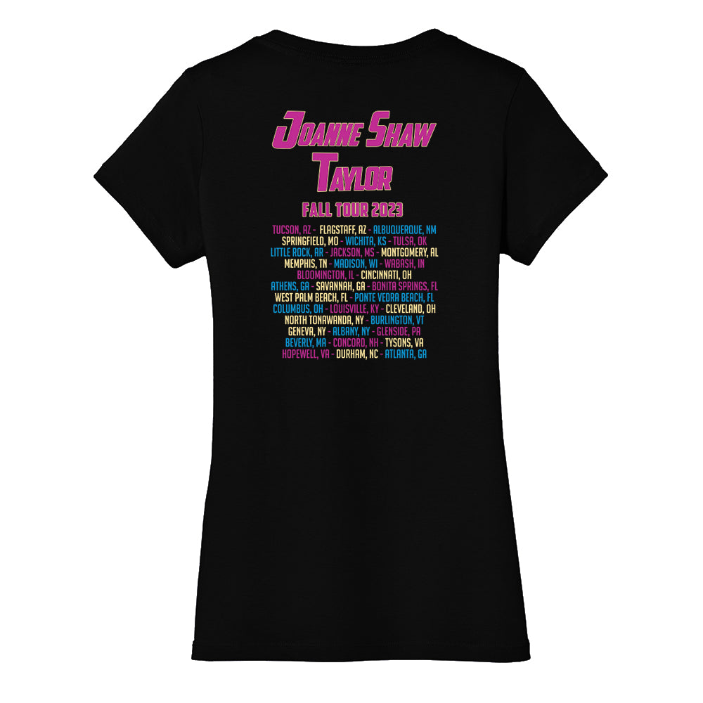 Joanne Shaw Taylor 2023 U.S. Fall Tour V-Neck (Women)