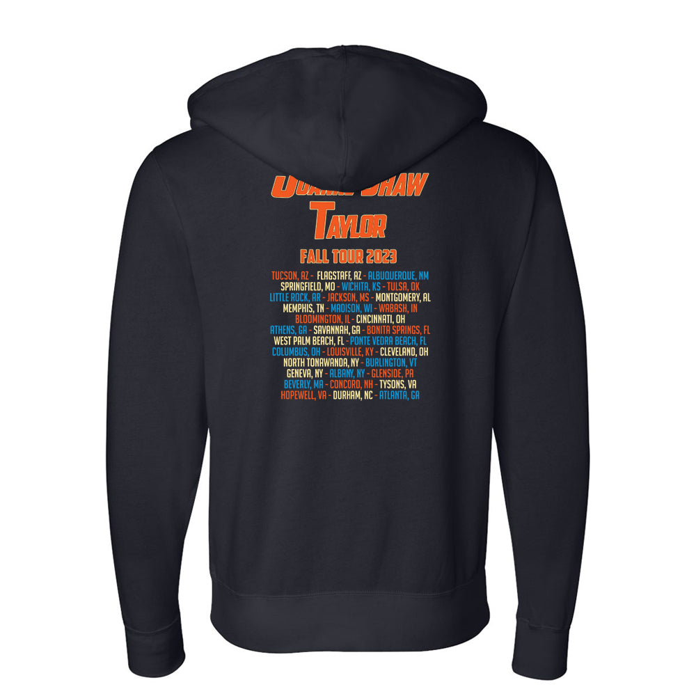 Joanne Shaw Taylor 2023 U.S. Fall Tour Zip-Up Hoodie (Unisex)