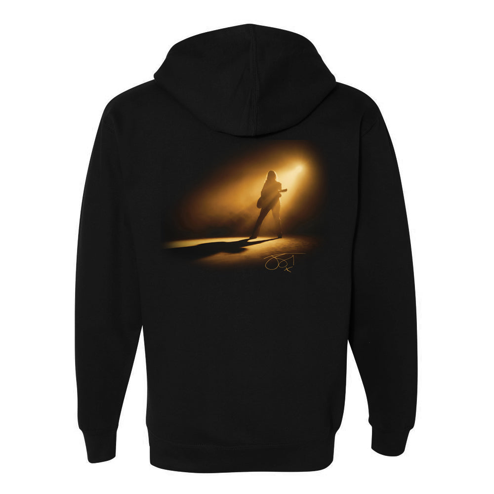 Black & Gold Zip-Up Hoodie (Unisex) ***PRE-ORDER***