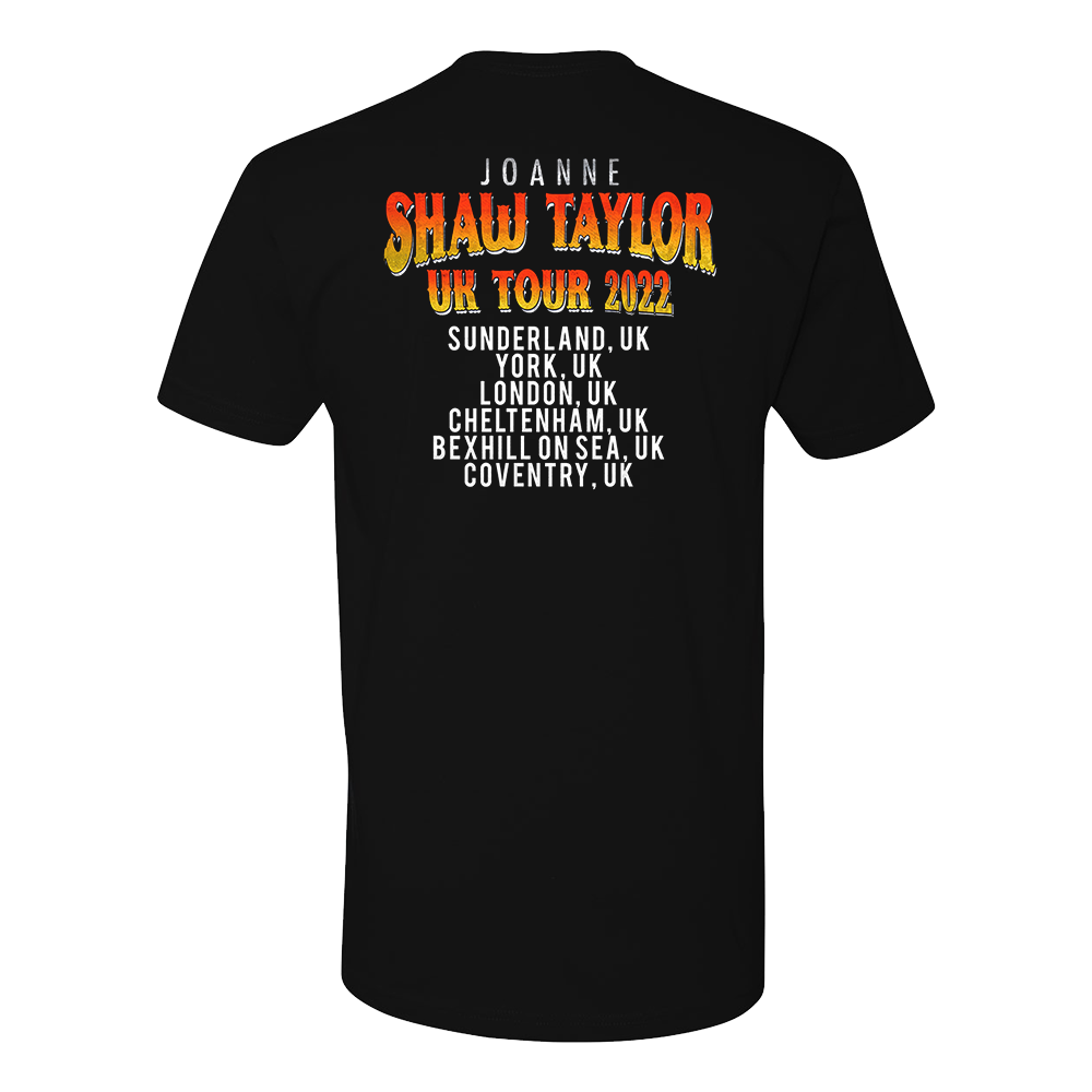 Joanne Shaw Taylor 2022 UK Spring Tour T-Shirt (Unisex)