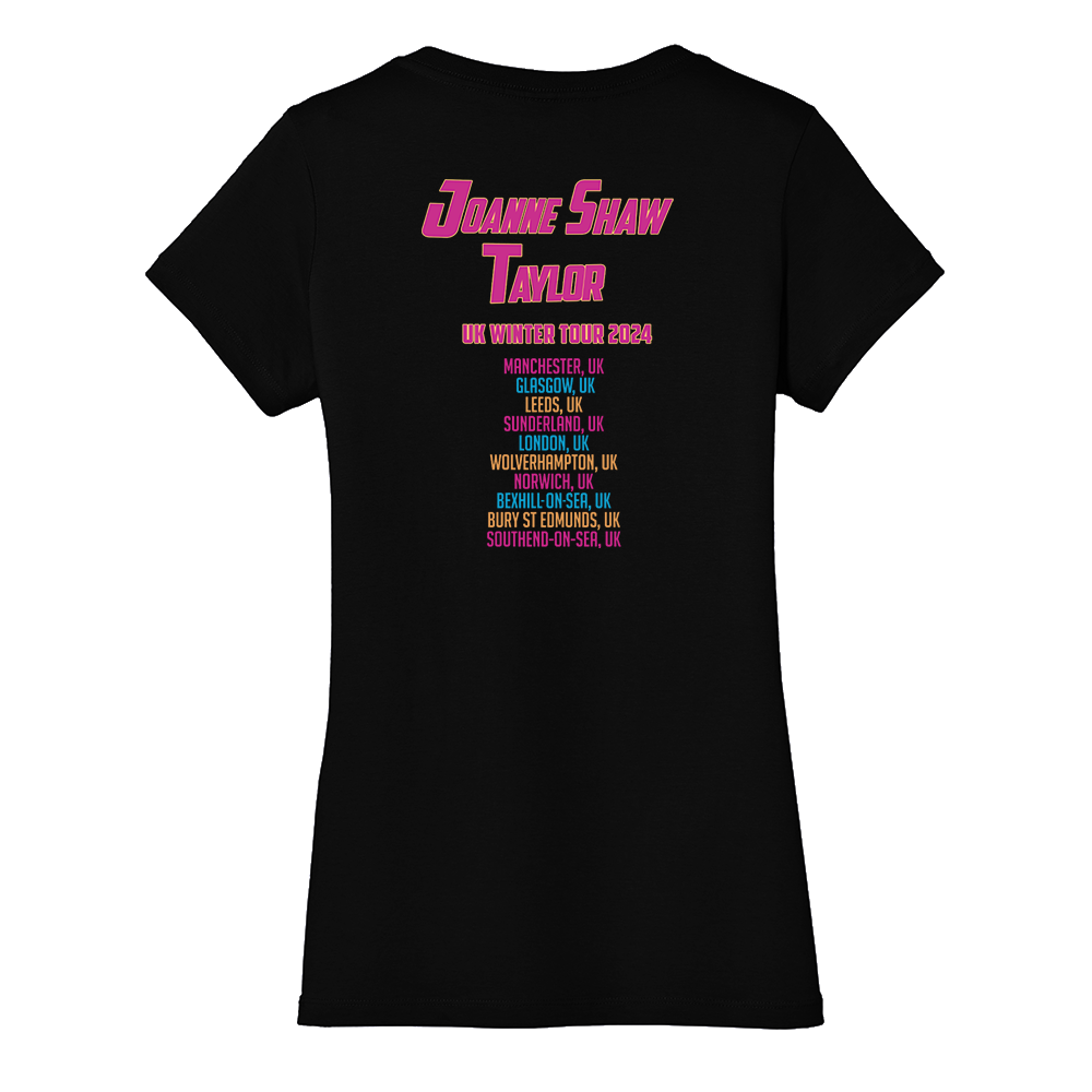 Joanne Shaw Taylor 2024 UK Winter Tour V-Neck (Women)