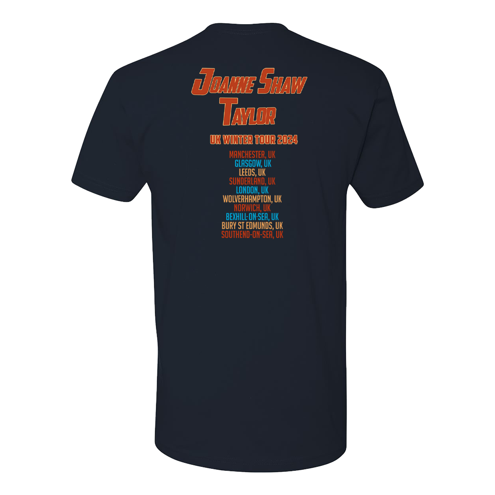 Joanne Shaw Taylor 2024 UK Winter Tour T-Shirt (Unisex)