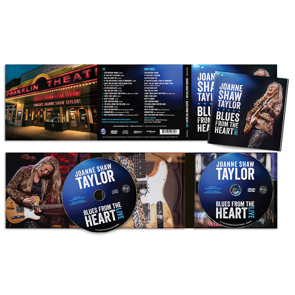 Joanne Shaw Taylor: Blues From The Heart Live (CD/DVD) (Released: 2022)