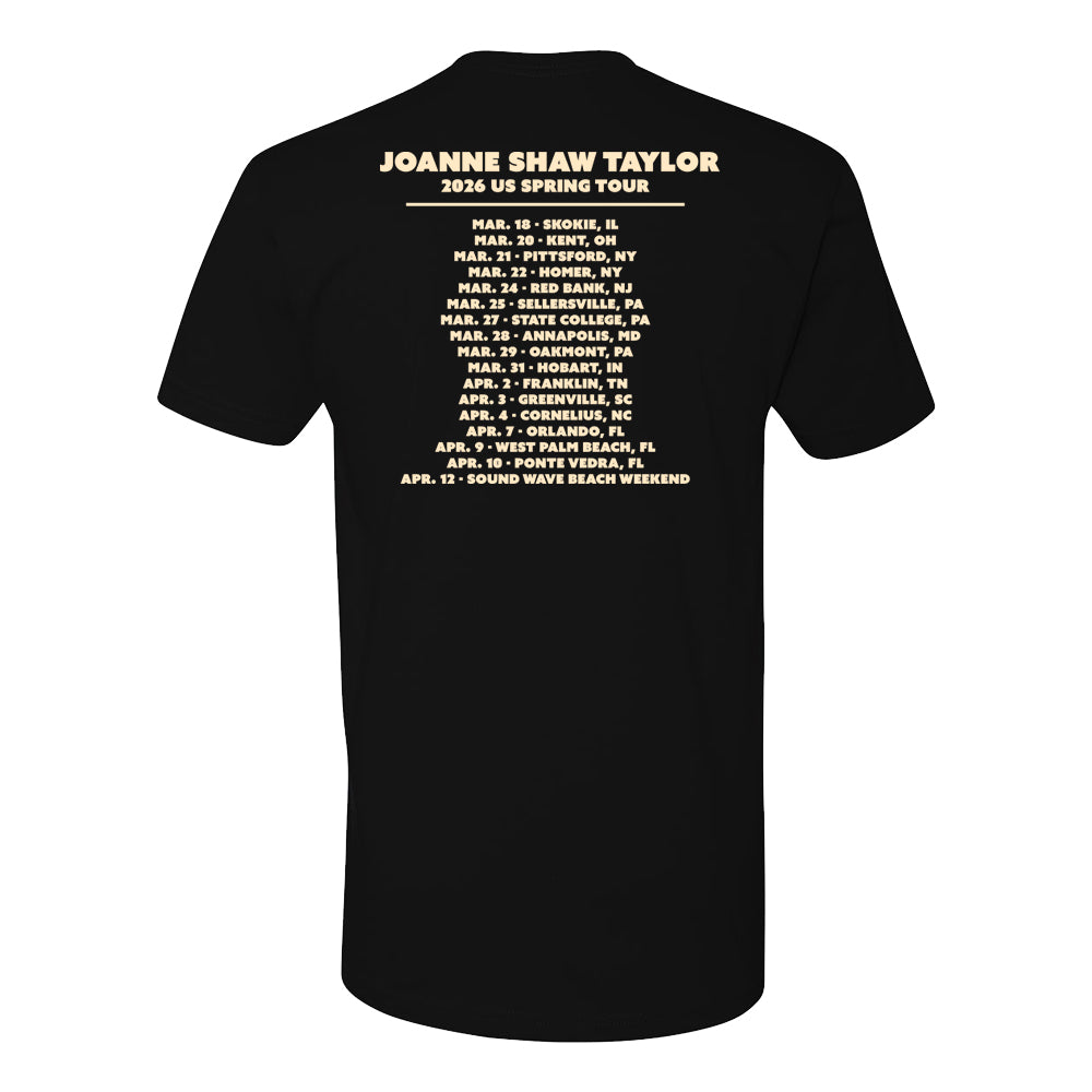 Joanne Shaw Taylor 2026 U.S. Spring Tour T-Shirt (Unisex)