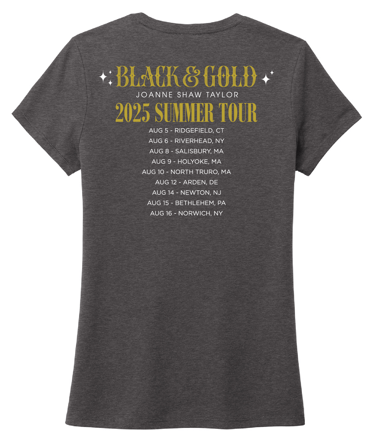 Joanne Shaw Taylor 2025 US Summer Tour Tri-Blend T-Shirt (Women)