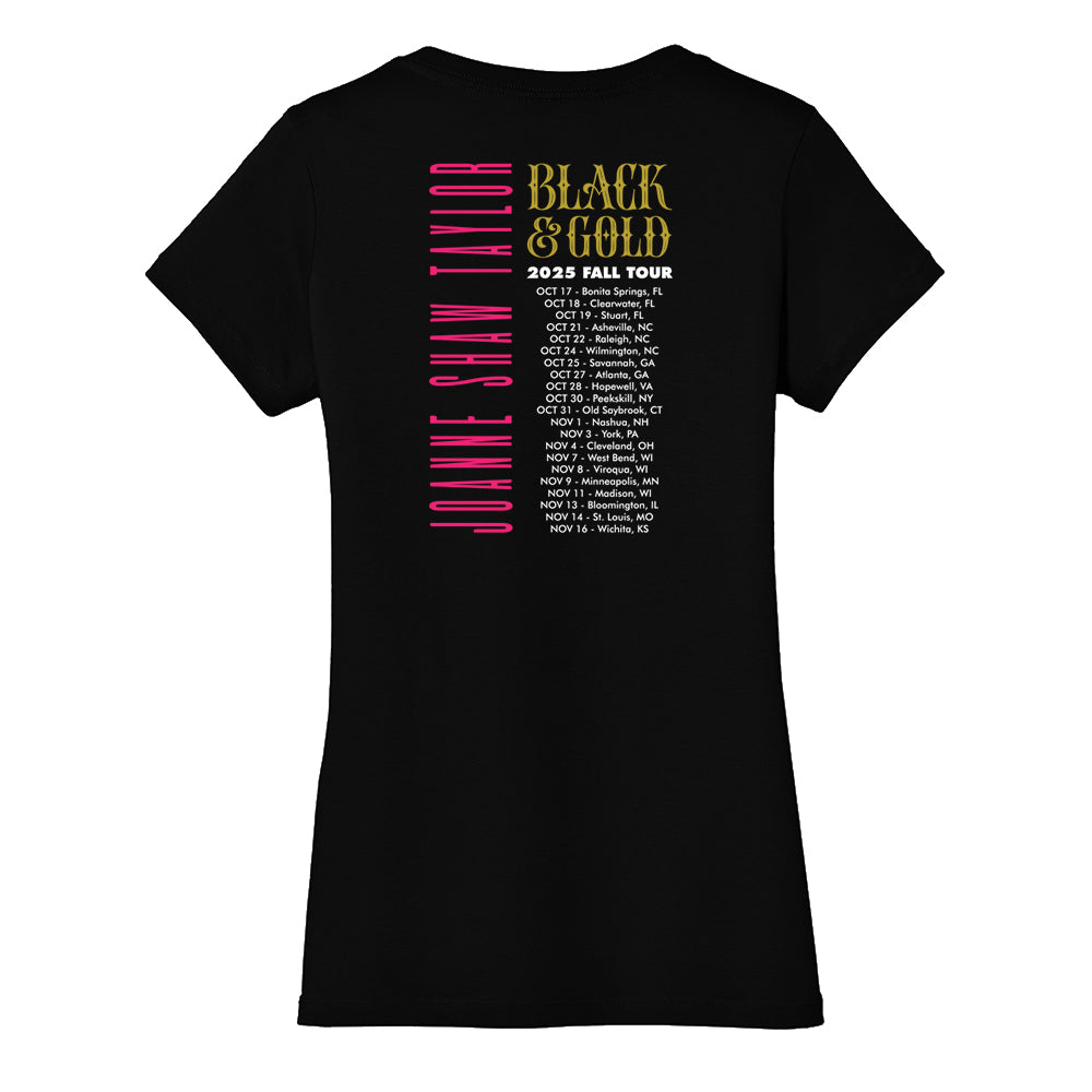 Joanne Shaw Taylor 2025 U.S. Fall Tour Perfect Tri-Blend T-shirt (Women)