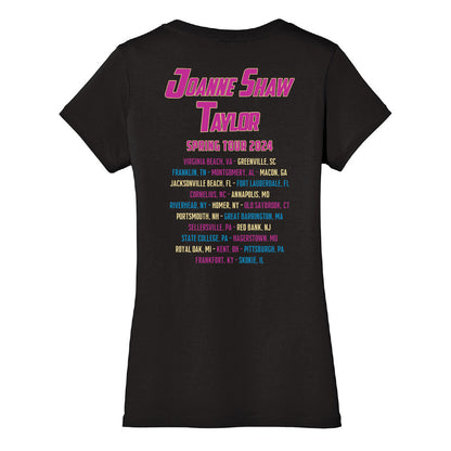 Joanne Shaw Taylor 2024 U.S. Spring Tour V-Neck (Women)