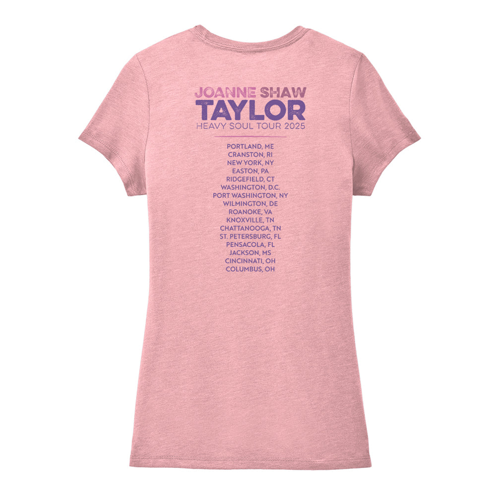 Joanne Shaw Taylor 2025 US Spring Tour Tri-Blend T-Shirt (Women)