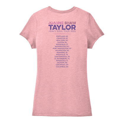 Joanne Shaw Taylor 2025 US Spring Tour Tri-Blend T-Shirt (Women)