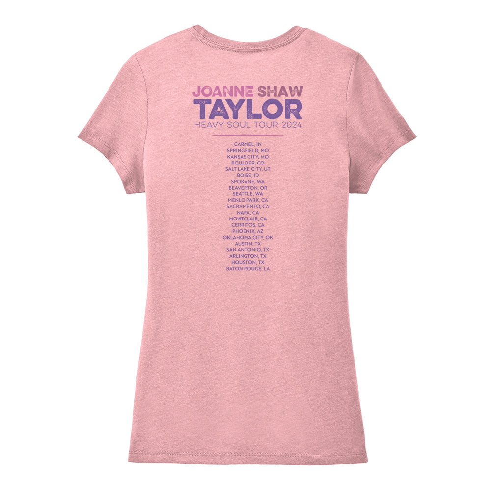 Joanne Shaw Taylor 2024 U.S. Fall Tour Perfect Tri-Blend T-shirt (Women)